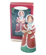 Hallmark Lady Daphne Dickens Carolers Bell Ornament QX5505 Porcelain Edi... - £9.39 GBP