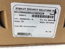Stanley Commercial QCL250A626S4478SSCZB Satin Chrome Entrance Lever 7000271 - $89.99