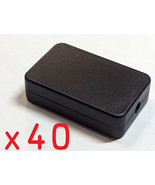 40x Black Plastic Project Box Enclosure Instrument Case Electronic DIY -... - $9.85