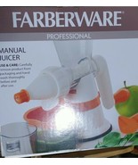 Farberware Professional Citrus Juicer Hand Press Manual Fruit Grinder Pr... - £9.89 GBP
