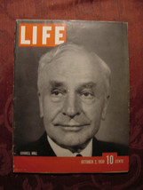 LIFE October 2 1939 Cordell Hull Hudson River Joseph Stalin Leon Trotsky - £10.27 GBP