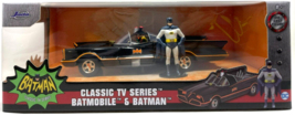 Jada - 98259 - Batmobile &amp; Batman - Classic TV Series - Scale 1:24 - £31.23 GBP