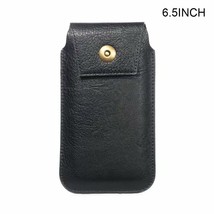 2022 Men Vintage PU Leather Waist Bag Phone Pouch Portable Pocket Belt Hip Belt  - £13.92 GBP