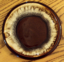 Pfaltzgraff Brown Drip Salad Plate Dessert Bread &amp; Butter Retired VTG Po... - $9.85