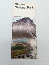 Glacier National Park British Columbia Canada Travel Brochure - $42.76