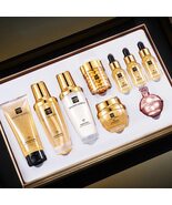 SENANA 24K Gold Skin Care Set Moisturizes Shrinks Pore Oil Control Face Cream Es - $727.18 MXN