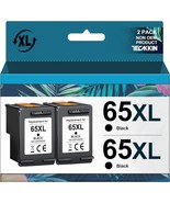 65XL Black Ink Cartridge High Capacity Replacement for HP 65 Black Ink C... - £57.95 GBP