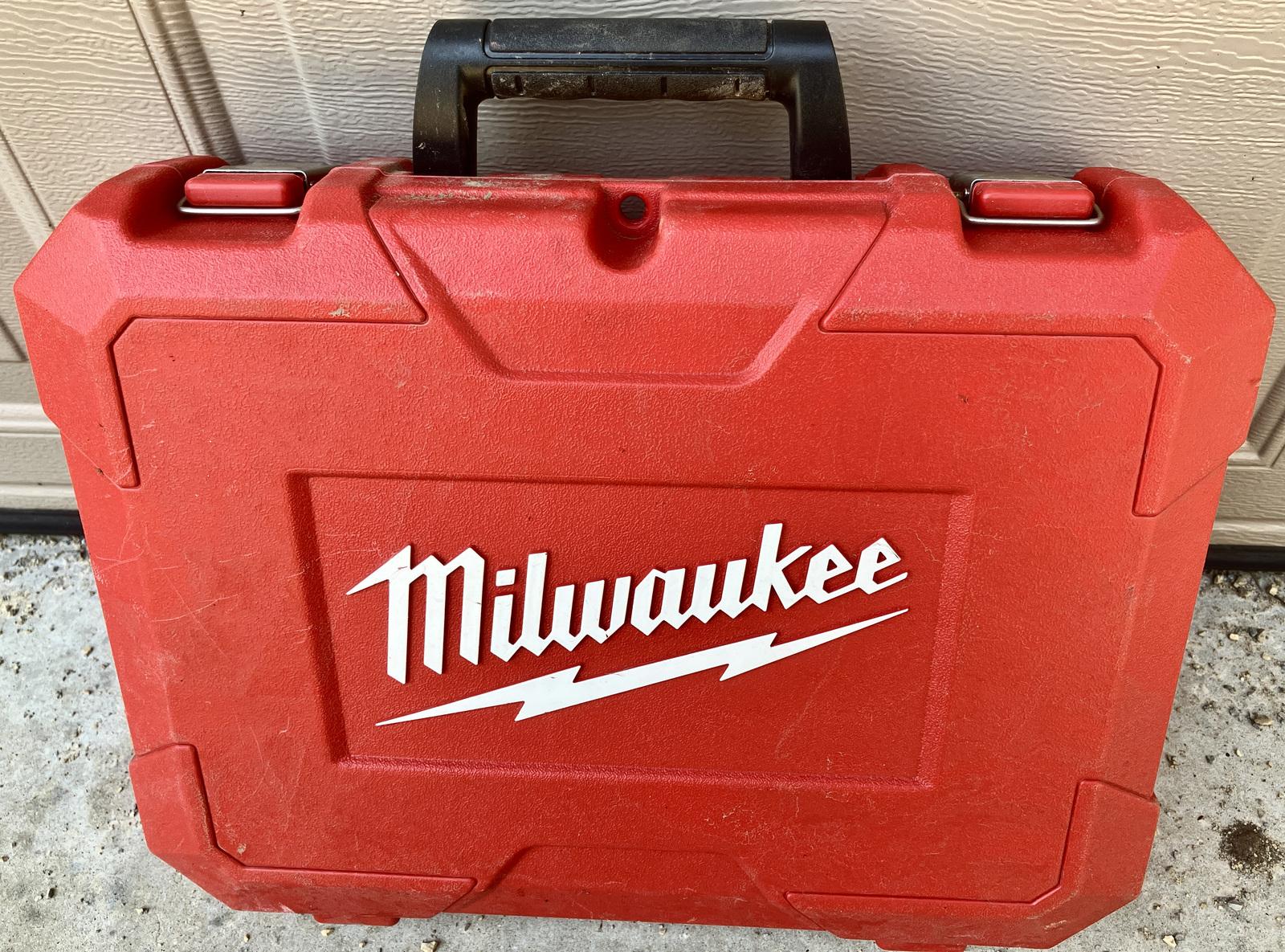 Milwaukee carry case storage box for cordless drill 18 volt etc...  - $14.95