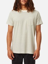 Katin finley pocket tee in Vintage White/Olive - size 2X - $40.59