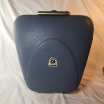 Vintage Sears Roebuck J.C. Higgins Bowling Bag Hard Case Metal Tray Light Blue - £44.11 GBP