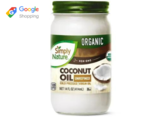 Simply Nature Organic Coconut Oil  14 fl oz - $7.00