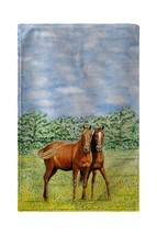 Betsy Drake Two Horses Kitchen Towel - £23.38 GBP