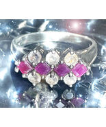 HAUNTED ANTIQUE RUBY RING QUEEN'S ASCENDANT COURT HIGHEST LIGHT COLLECT ... - $697.77
