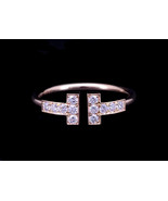 Tiffany &amp; Co Diamond Wire Ring in 18K Gold - $36,750.51 MXN