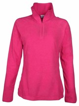 Columbia Women&#39;s Arctic Air Fleece 1/2 Zip Jacket Light Pink X-Small - £15.82 GBP