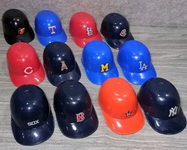 Lot of 12 Vintage 1970s MLB Ice Cream Mini Helmets Dairy Queen - £35.01 GBP