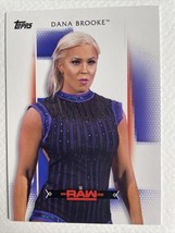 2017 Topps WWE Womens Division Dana Brooke #R-17 - £1.00 GBP