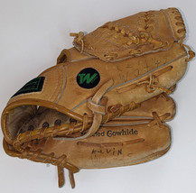 VTG Sears Roebuck Ted Williams Signature Model Leather Baseball Glove 16182 - $24.70