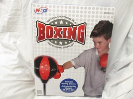 Jr Training Boxing Set for Kids - Bounce Back Punching Ball Adjustable S... - £59.01 GBP