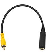 Rca To 1/4 Adapter Cable 12 Inch/30Cm, 1/4 To Rca Adapter Cable, 1/4 Fem... - £15.79 GBP