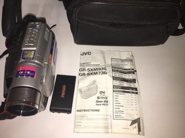 JVC GR-SXM730U Compact Super VHS Camcorder Used Battery but no charger - £220.62 GBP