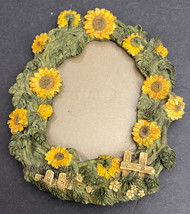 Small sunflower frame for 3&quot;x5&quot; photo. Cute! - £12.71 GBP