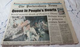 The Parkersburg News September 1, 1997 WV Newspaper Princess Diana Cover - $10.40