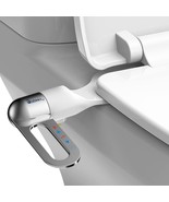 Bidet Toilet Seat Attachment Ultra Slim Bidet With Self Cleaning Dual, S... - $61.96 CAD