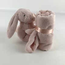 Jellycat Bashful Blush Bunny Soother Lovey Security Blanket Plush Stuffed Animal - £26.61 GBP