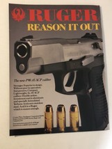 1992 Ruger P90 Vintage Print Ad Advertisement pa15 - £5.45 GBP