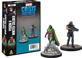 Vision And Winter Soldier Character Pack Marvel Crisis Protocol Nib - $53.96