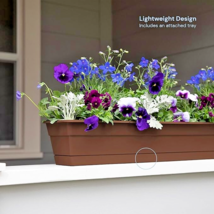 Bloem DCBT30-45 Dura Cotta Window Box 5.75&quot; H X 30&quot; W X 7.5&quot; D Resin Cho... - $24.74
