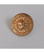 Vintage Cub Scouting National Summertime Award Round Sun Gold Tone Lapel... - $5.45