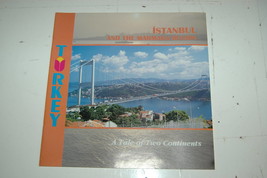 Istanbul Turkey Tale of Two Continents Booklet Travel Marmara Region - £15.65 GBP
