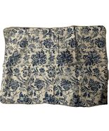 RALPH LAUREN  BLUFF POINT  STENCIL 1pc STANDARD FLORAL SHAM PRE OWNED - $39.32