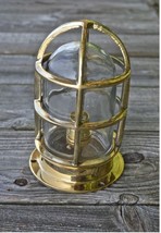 Replica Antique Nautical Ship Mount Brass Vintage Style Bulkhead Ceiling Wall - £59.18 GBP