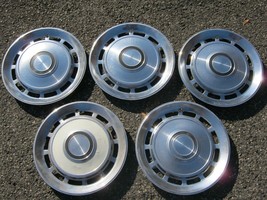 Lot of 5 factory 1975 to 1982 Ford Granada Mercury Monarch hubcaps wheel covers - $46.40