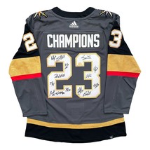 2023 Vegas Golden Knights Team Signed Stanley Cup Grey #/10 Jersey COA A... - $65,967.18 MXN