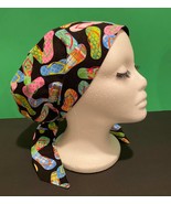 Cotton “Summer Fun Flip Flops” Nurse, CRNA, ORTech, Chef, OR Hat, OR Tec... - $27.38 CAD