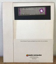 Vtg 1982/1984 Apple IIe Exploring Apple Logo Inside Story Floppy Disk - £781.84 GBP