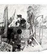 Naval Battle In Manila Bay Cuba 1902 Half Tone Art Emerson History Print... - €19,30 EUR