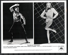 Talons Of The Eagle-Billy Blanks-Priscilla Barnes-8x10-B&amp;W-Still - $47.53