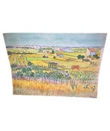 1981 Original Watercolor &quot;Vast Fields&quot; by J. René Rommel – Signed - 2Y293 - $138.09 CAD