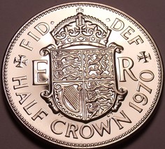 Great Britain Half Crown, 1970 Large Proof~Last Year Ever - £11.28 GBP