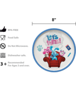 Zak Designs Blues Clues Dinnerware Set Includes Plate, Bowl, &amp; Flatware Set - €20,12 EUR