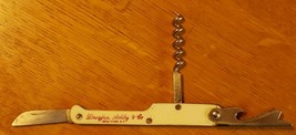 Vintage A. Sauzedde Corkscrew &amp; Foil Cutter Dreyfus, Ashby &amp; Co. Made in France - £23.97 GBP