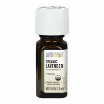 Aura Cacia Organic Lavender - .25 Oz - £12.07 GBP