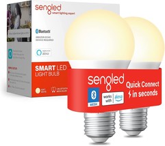 Sengled Alexa Light Bulb, S1 Auto Pairing With Alexa Devices, Warm Light, Pack. - $37.95