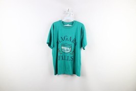 Vintage 90 Streetwear Mens Size XL Thrashed Spell Out Niagara Falls T-Shirt USA - £24.07 GBP