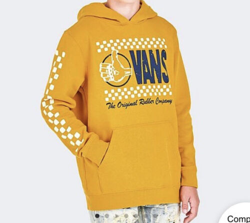 Vans Sweatshirt Boy's Medium (10-12) New Thumbs Up Pullover Casual Hoodie - $33.66